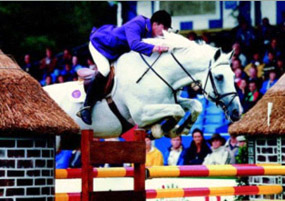 John Whitaker has edge over Dutchmen  Jan Tops